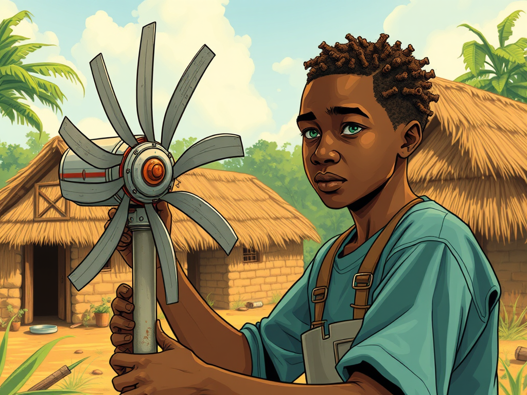 The Inspiring Story of Malawi’s DIY Windmill Maker