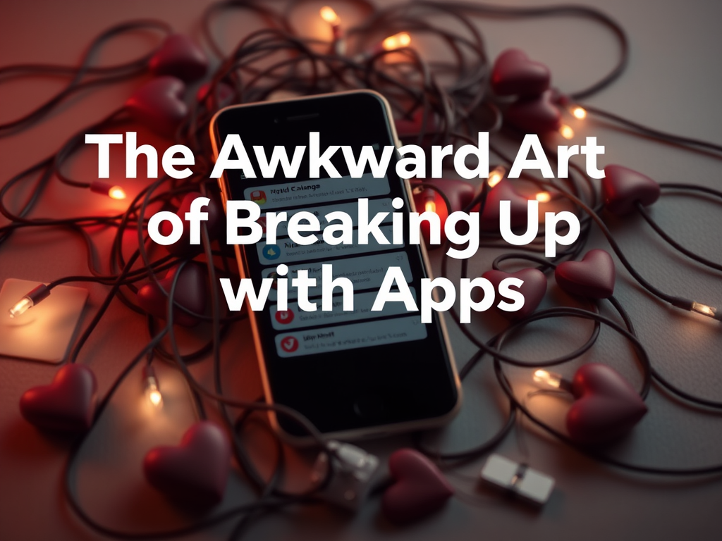 The Awkward Art of Breaking Up with Apps