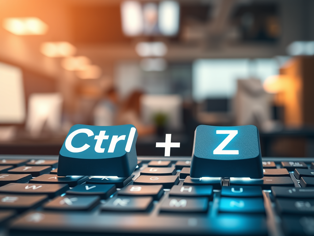Bless the Ctrl + Z: The Undo Button That Saved My Career