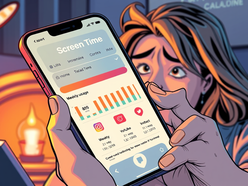 Your Phone’s “Screen Time” Report is a Personal Attack (And We All Know It)