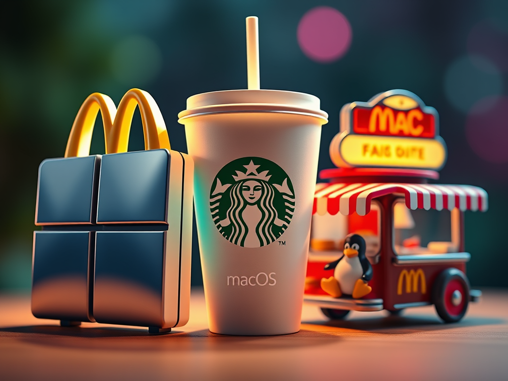 If Operating Systems Were Fast Food Chains